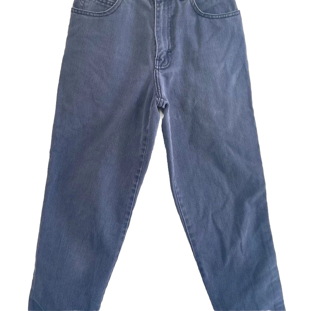 Sasson Women’s 1980's High Waisted Blue-Gray Denim Jeans Vintage size 3/4